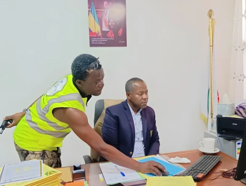 Agence nationale des infrastructures numériques et des fréquences (ANINF) à Oyem