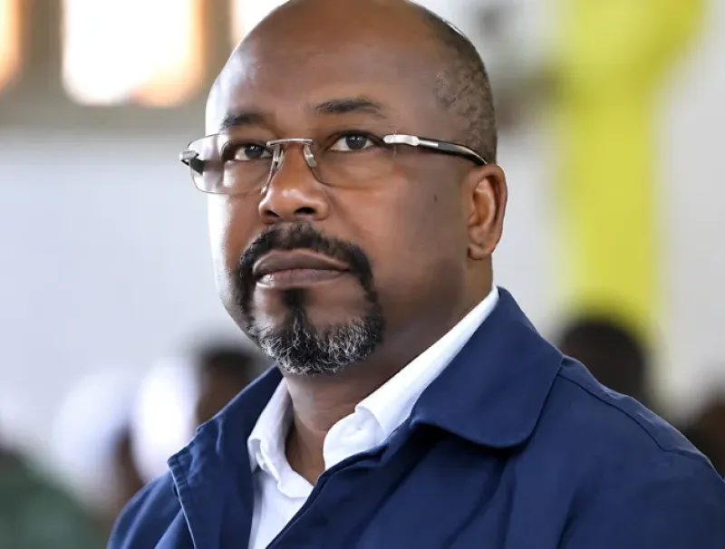 Alain Claude Bilie-By-Nzé, président du parti Ensemble pour le Gabon (EPG)