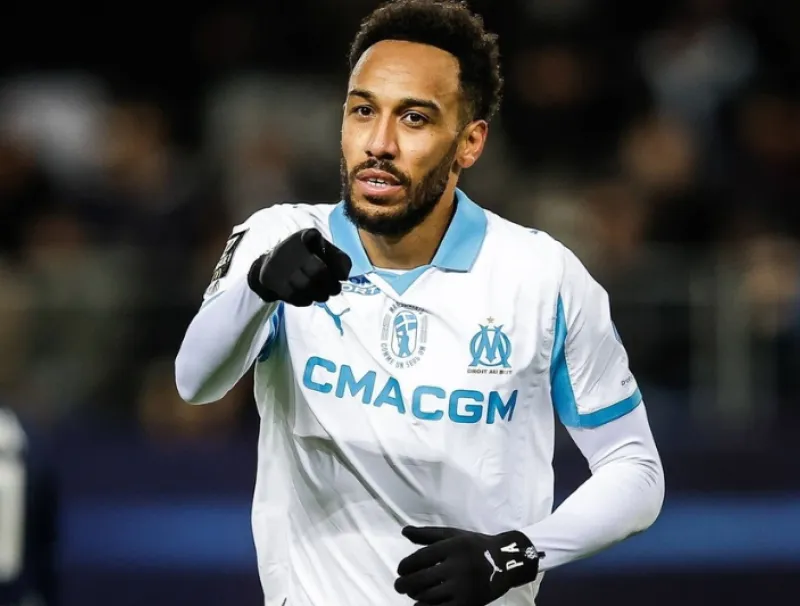 Pierre-Emerick Aubameyang, footballeur international gabonais