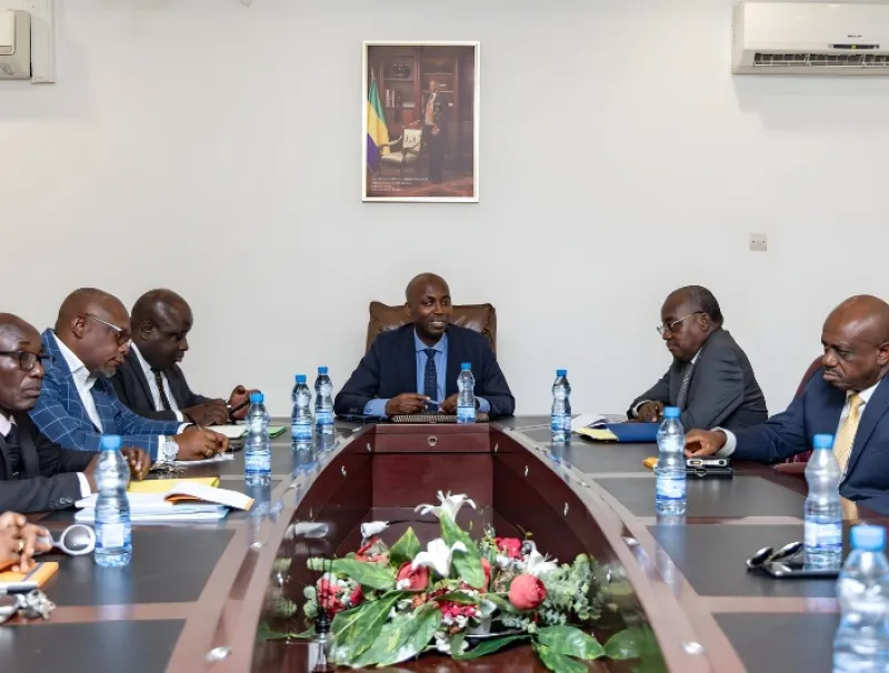 Pr Augustin Emane, ministre de la justice