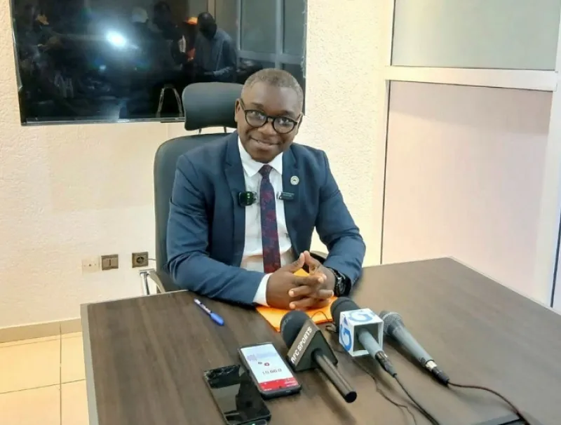 Axel Nguema Edou, candidat à la présidence de la fégafoot