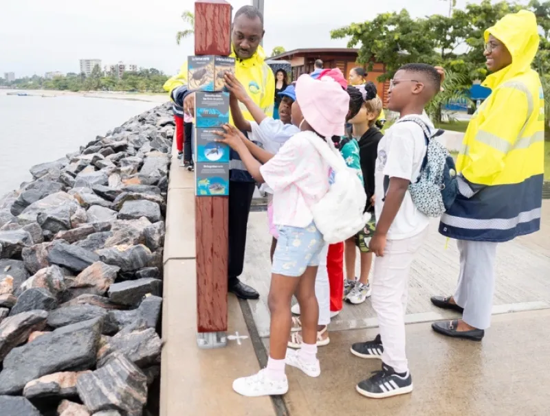 Sentier pédagogique à la baie des rois