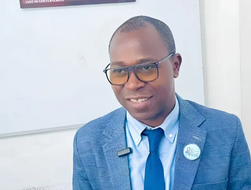 Bertin Wilfried MEBA, directeur général de l'hôpital Spécialisé de Nkembo