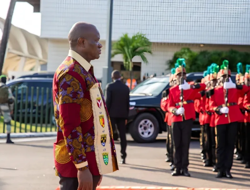 Brice Clotaire Oligui Nguema, président du Gabon