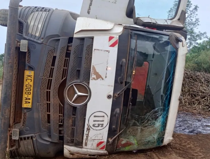 Camion accidenté à Ouéllé-Sucaf