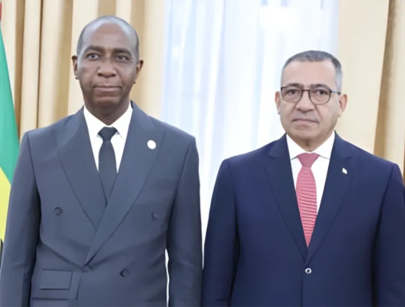 Carlos Okinda en poste à São Tomé-et-Príncipe