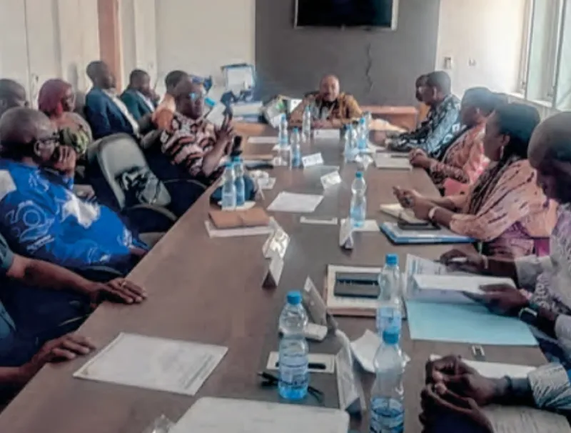 Conseil d'Administration du Laboratoire national du bâtiment et des travaux publics du Gabon