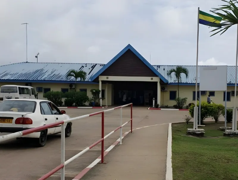 l'Hôpital Georges-Rawiri de Lambaréné