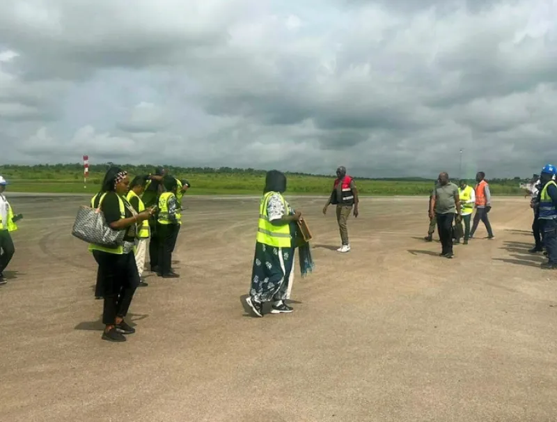 Experts de l'ASECNA, ANAC et Onsfag