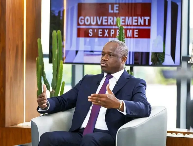 Hermann Immongault, vice-président du gouvernement gabonais