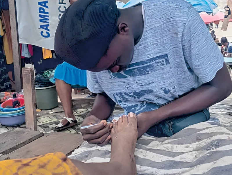 Jeunes gabonais