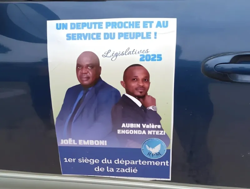 Makokou : Joël Emboni, candidat RPM, en soins intensifs son chauffeur mort sur-le-champ