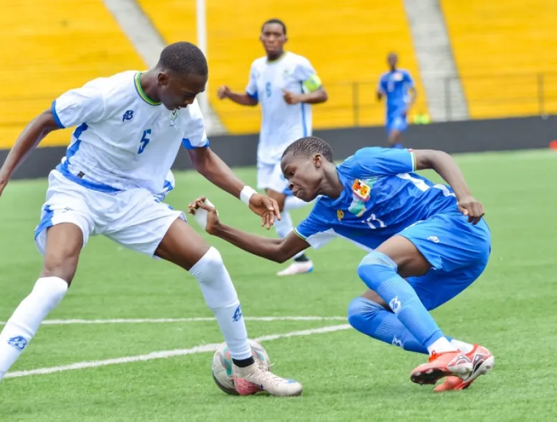 Match Gabon vs République centrafricaine comptant pour les éliminatoires de la can U17
