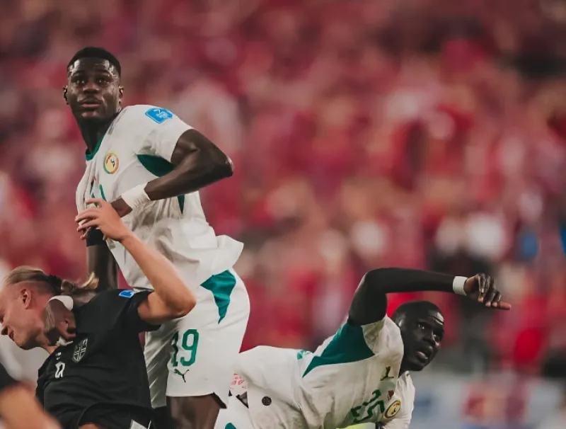 Match Sénégal face à la Norvège