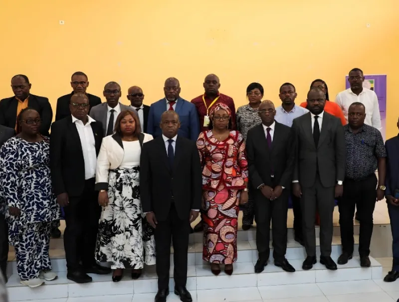 Officiels et partenaires sociaux à l’ouverture des travaux en commission