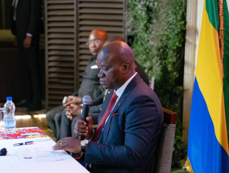 Brice Clotaire Oligui Nguema, président du Gabon
