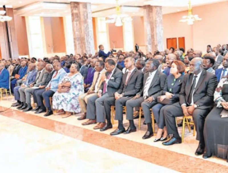 Responsables de partis politique gabonais