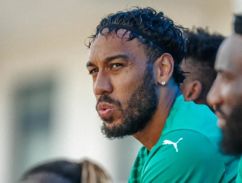 Pierre-Emerick Aubameyang, footballeur international gabonais
