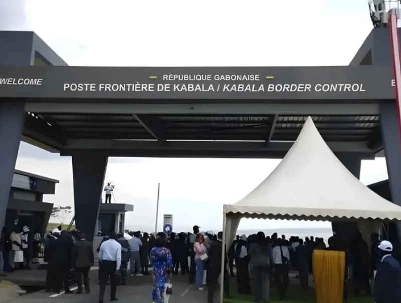 Poste frontalier moderne de Kabala