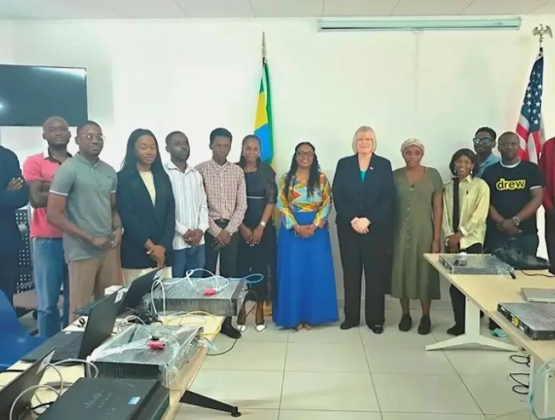 Au terme de la visite d’une responsable de l’ambassade des USA.