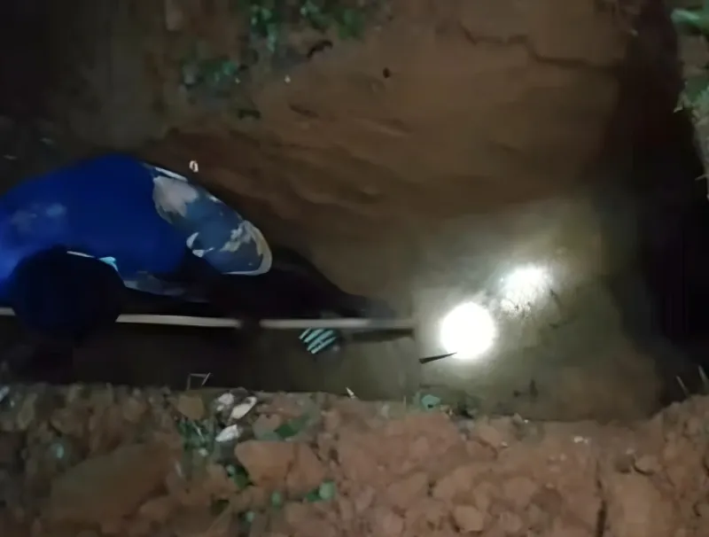 L’orpailleur a été inhumé à proximité du lieu de sa disparition