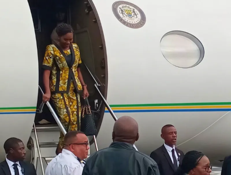Zita Oligui Nguema, première dame du Gabon