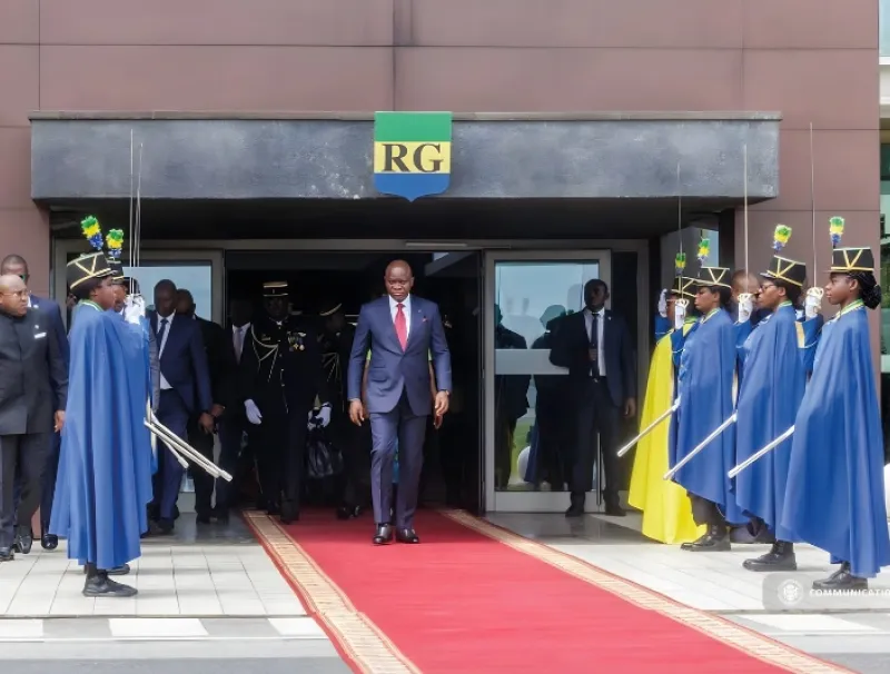 Brice Clotaire Oligui Nguema, président du Gabon