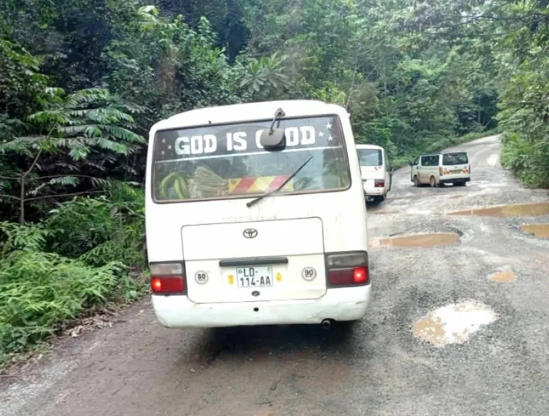 Axe routier bifoun-ndjole