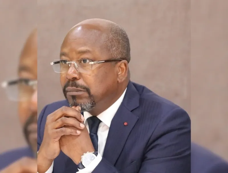 Alain-Claude Bilie-By-Nze, un des candidats à la dernière présidentielle qui pourrait se voir pénalisé, faute de quitus. © Jocelyn Abila