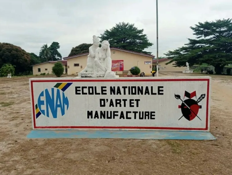 Le siège de l’Enam sis au PK 11 à Melen. © DR