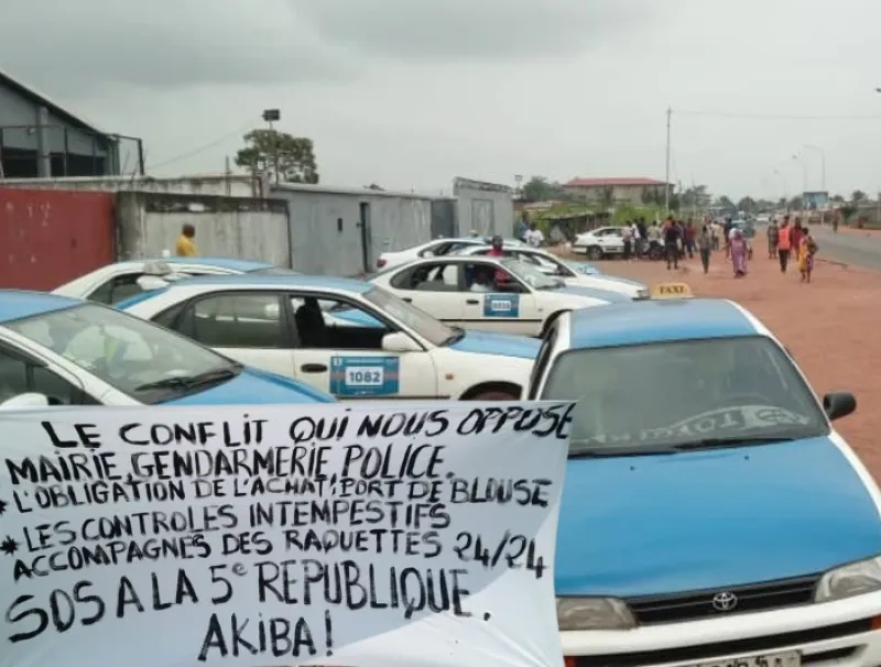 Port-Gentil : grève des taximen sur fond de division