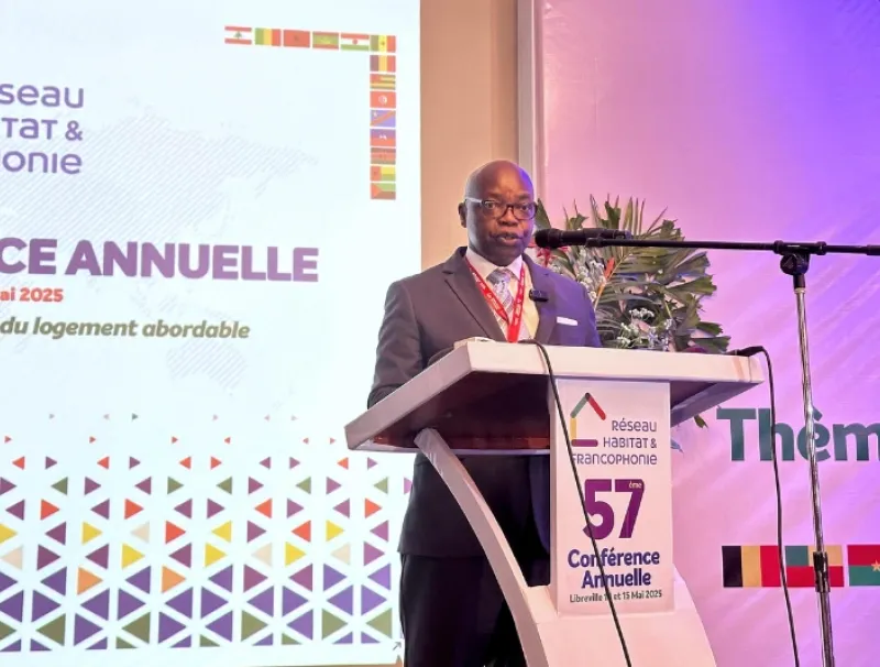 Le ministre du Logement et de l’Habitat lors de son allocution