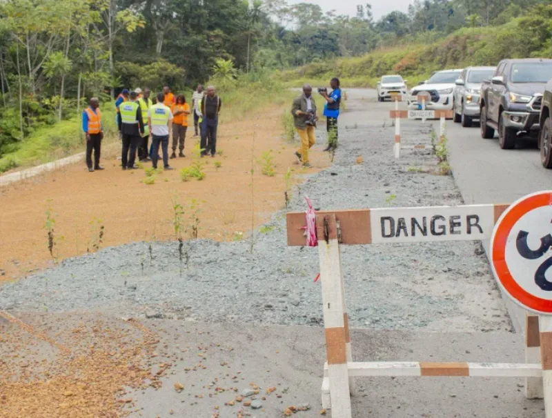 La route Ndendé-Tchibanga à l'arrêt : un couac pour les festivités de la Journée de la libération ?