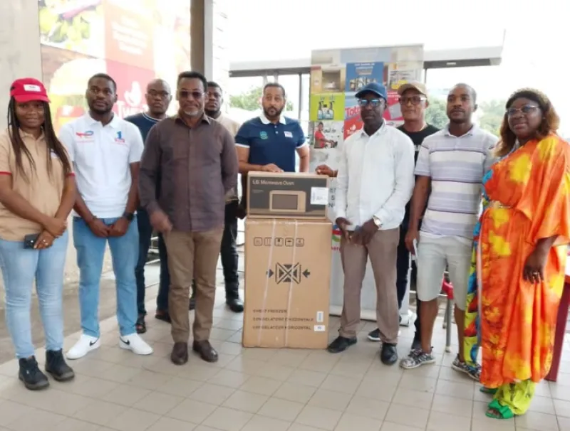Total Energies Marketing Gabon: les gagnants de la Tombola récompensés 
