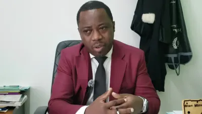 Alec Patrick Ibinga faisant le point sur le drame de Medang- Nkoghe.