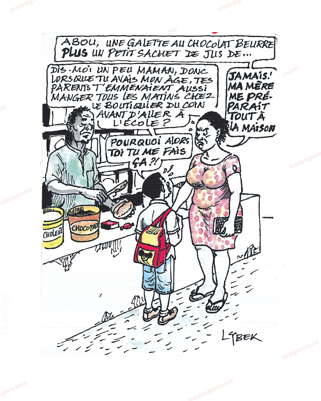 Le Clin d'Oeil de Lybek