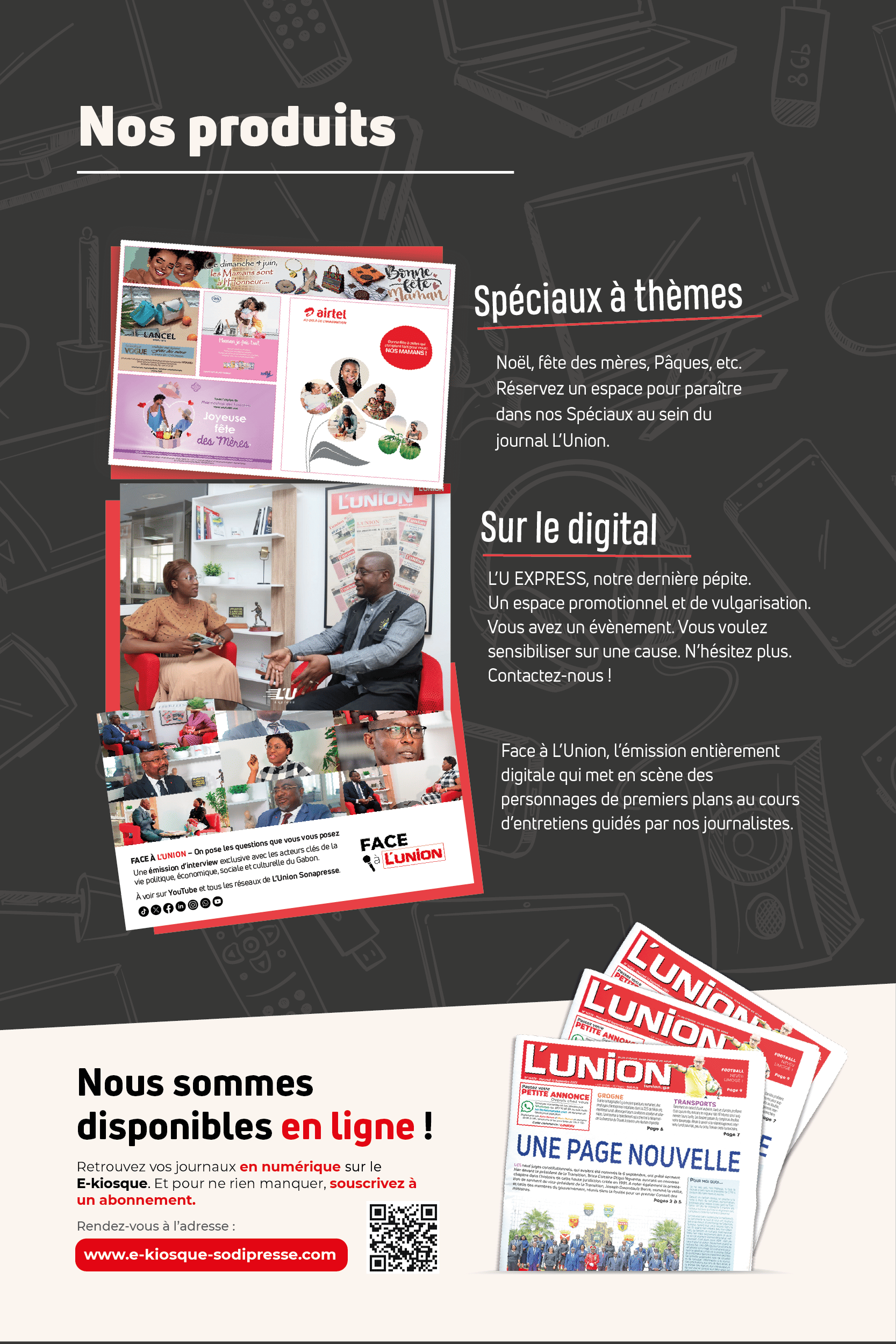 Publicom, la régie publicitaire de la SONAPRESSE