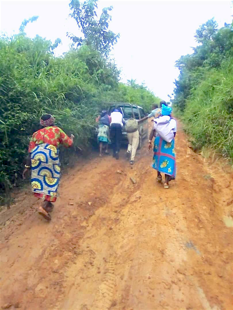 Bitam : La route Obilville dans un piteux état