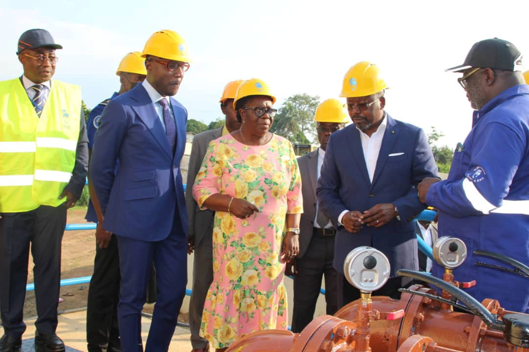 Eau potable : des travaux en cours à Mouila et Ndendé