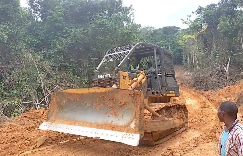 Medouneu : l'axe Mbeiakelayong-Nzogbourg en chantier