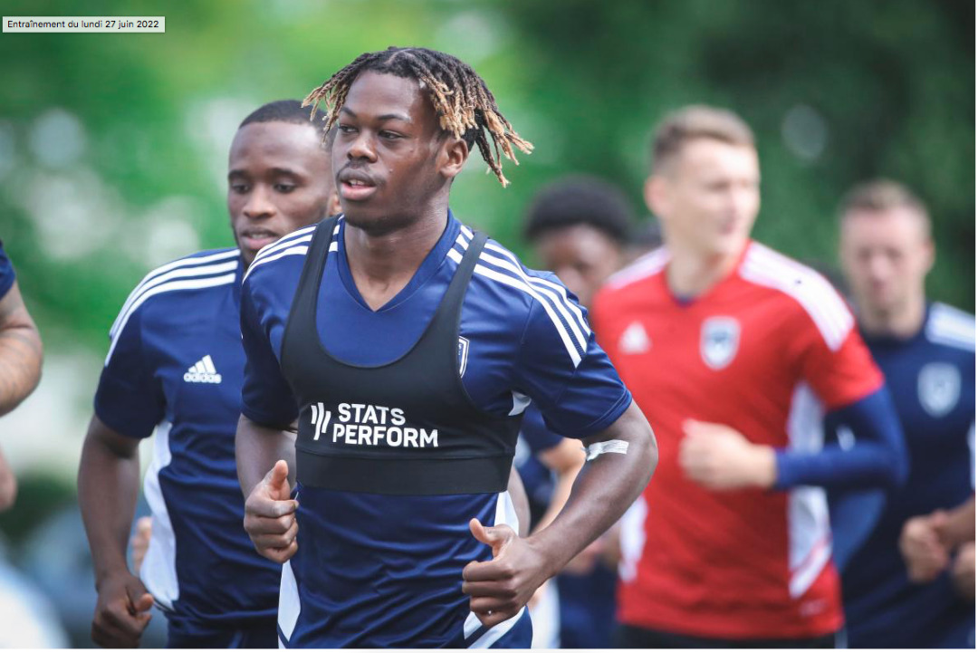 Le jeune joueur international gabonais