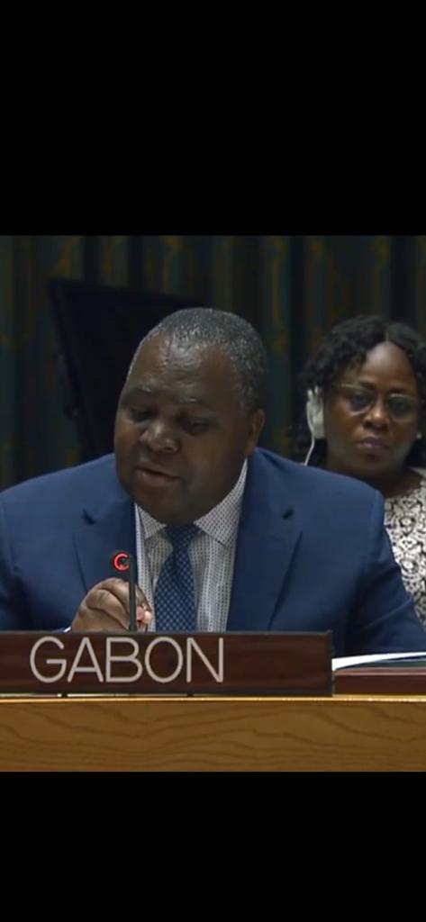 Conseil de sécurité ONU : le Gabon milite en faveur du dialogue permanent par la voix de Michel Xavier Biang
