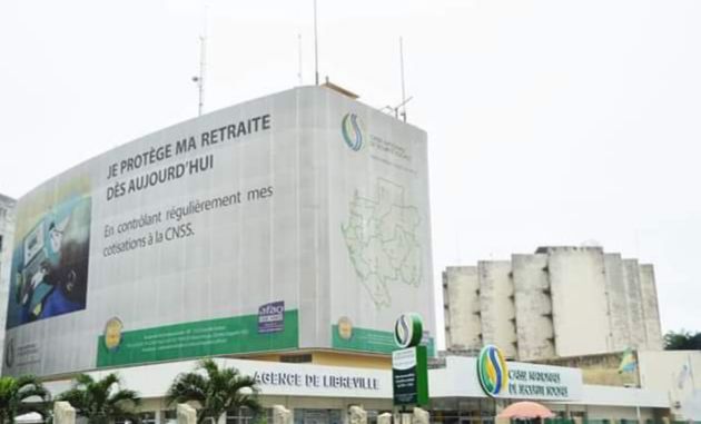 Le siège de la CNSS à Libreville 