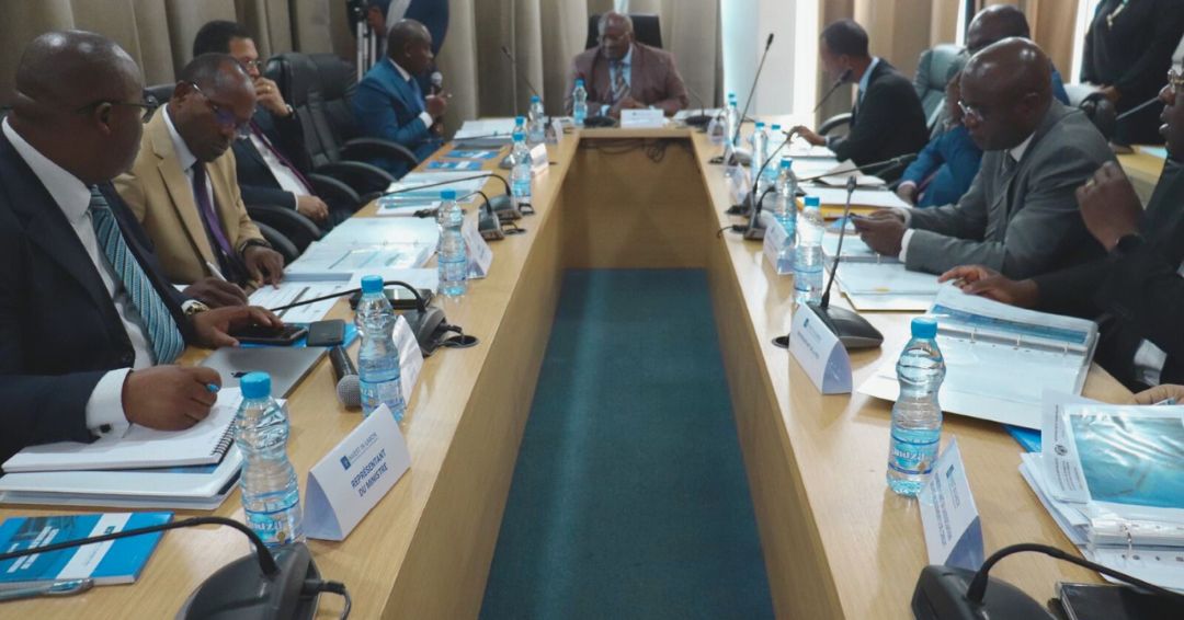 Une vue des participants aux travaux du conseil d’administration de l’ANPI-Gabon.