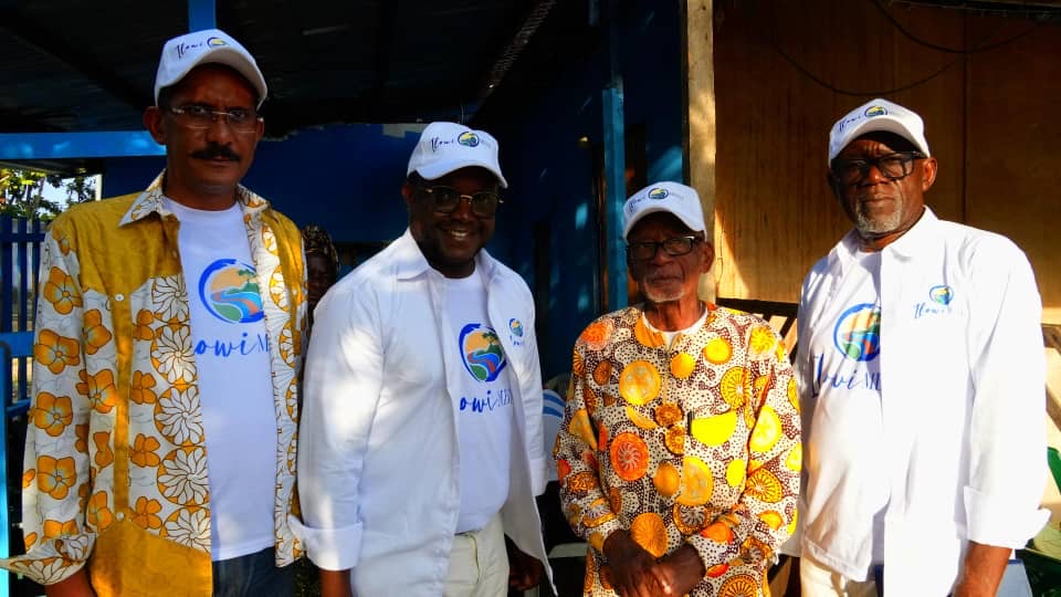 Les membres de l’association Illowi Mbani 
