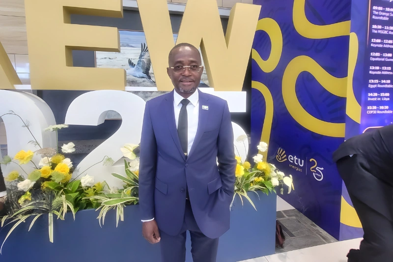 Le ministre du Pétrole lors de son passage en Afrique du Sud.