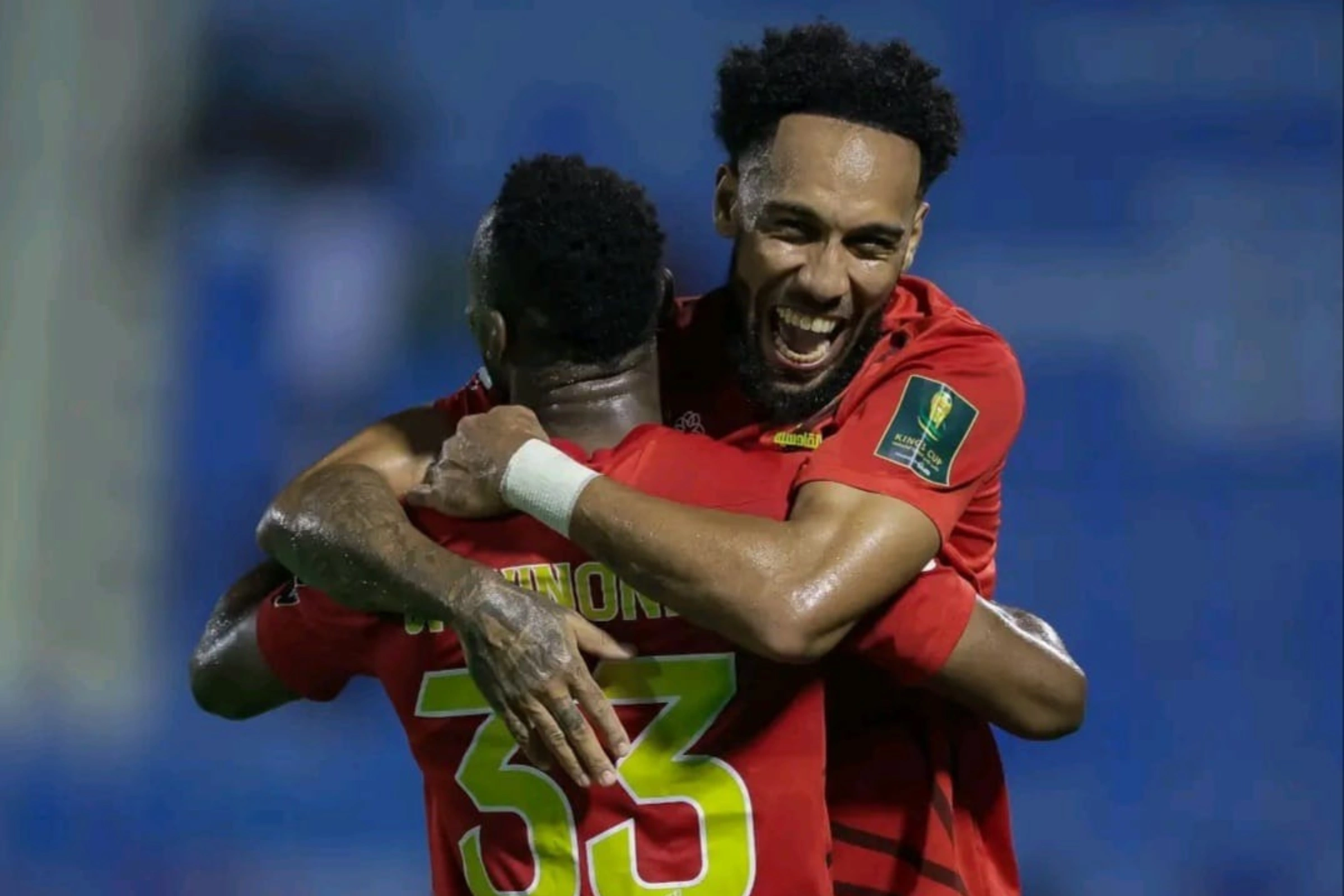 Grâce à l’unique but de la partie, Aubameyang a permis à Al Qadisiyah de se qualifier pour la finale. 