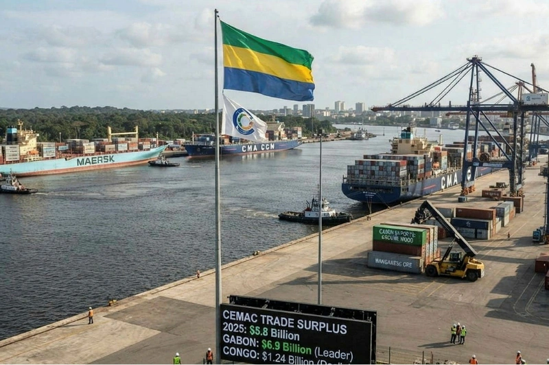 Balance commerciale : le Gabon porte l'excédent commercial de la zone Cémac