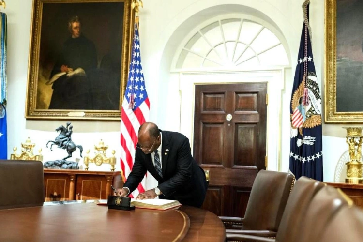 Baudelaire Ndong Ella, ambassadeur du Gabon aux Etats-Unis 
