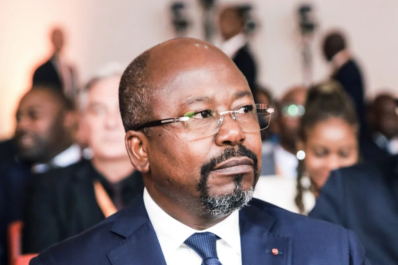 Bilie-By-Nze, président du parti Ensemble Pour le Gabon